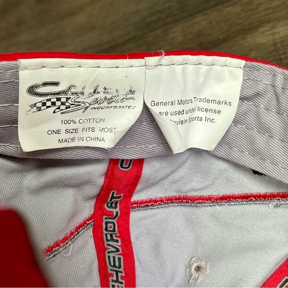 Chevrolet Racing Cap in Red and White - Picture 9 of 10